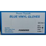 Βινυλίου ΜΠΛΕ με Πούδρα