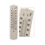 Θερμόμετρο τοίχου πλαστικό -25+50°C/°F 20cm
