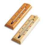 Θερμόμετρο τοίχου ξύλινο thermo control 0+35°C 22cm