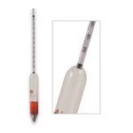 BAUME 10-20°Bé : 0.1°Bé Tp.20°C (SN + Certif.)