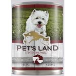 ΚΟΝΣΕΡΒΑ ΣΚΥΛΩΝ ΜΟΣ/ΡΙ-ΑΡΝΙ PET'S LAND DOG BEEF - LAMP 41