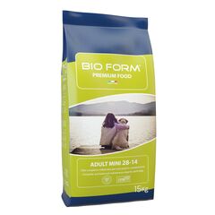 BIOFORM PREMIUM FOOD ADULT MINI 28-14 15Kg