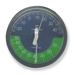 Υγρασιόμετρο με θερμόμετρο 0-90%HR / -25+45°C