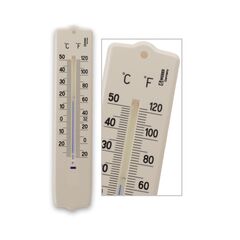 Θερμόμετρο τοίχου πλαστικό -25+50°C/°F 20cm