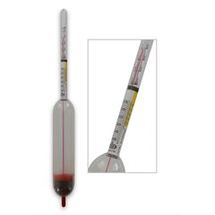 Γαλακτόμετρο με θερμόμετρο 1,015-1,040Sp.Gr. / 0+40�