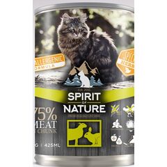 ΚΟΝΣΕΡΒΑ ΓΑΤΑΣ ΑΡΝΙ SPIRIT OF NATURE CAT LAMB 415gr