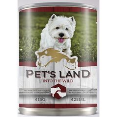 ΚΟΝΣΕΡΒΑ ΣΚΥΛΩΝ ΜΟΣ/ΡΙ-ΑΡΝΙ PET'S LAND DOG BEEF - LAMP 41