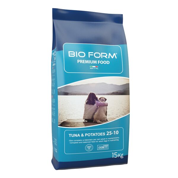 BIOFORM PREMIUM FOOD TUNA & POTATOES 25-10 15Kg