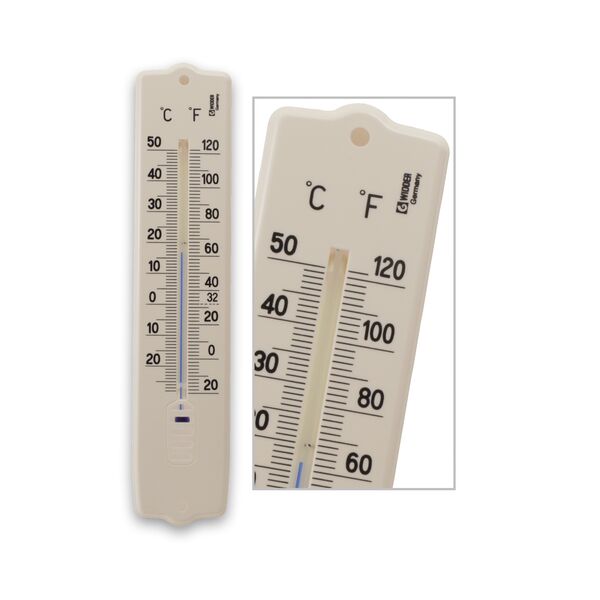 Θερμόμετρο τοίχου πλαστικό -25+50°C/°F 20cm