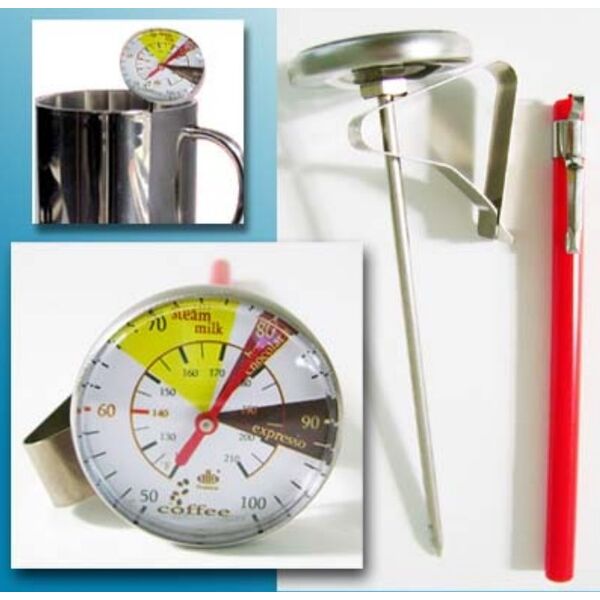 Θερμόμετρο καφέ, γάλακτος, +50+100°C / +120+210°F