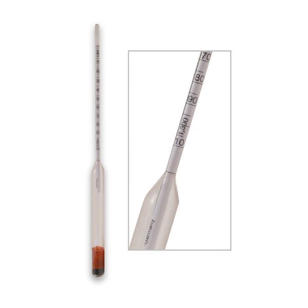 Πυκνόμετρο 1,200-1,300g/ml