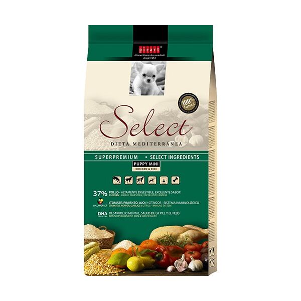 ΚΡΟΚΕΤΑ ΣΚΥΛΟΥ SELECT PUPPY MINI CHICK&RICE 10Kg