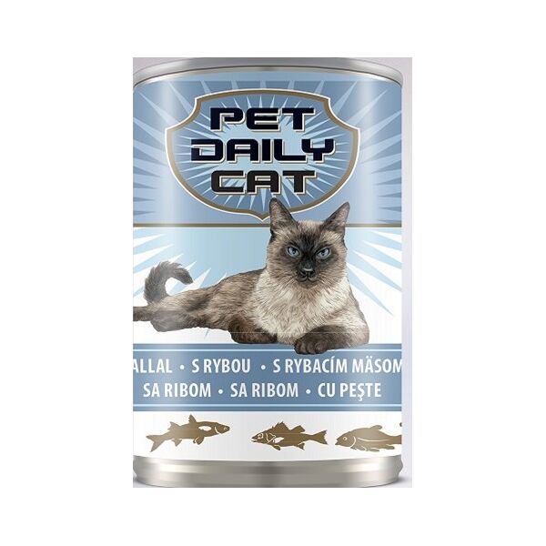 ΚΟΝΣΕΡΒΑ ΓΙΑ ΓΑΤΕΣ ΜΕ ΨΑΡΙ PET DAILY CAT FISH 415gr