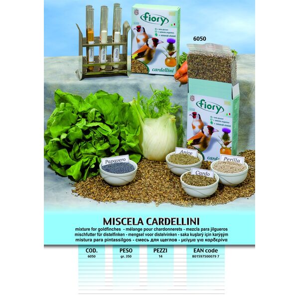 ΚΑΡΔΕΡΙΝ. MISCELA CARDELLINI FIORY 350GR